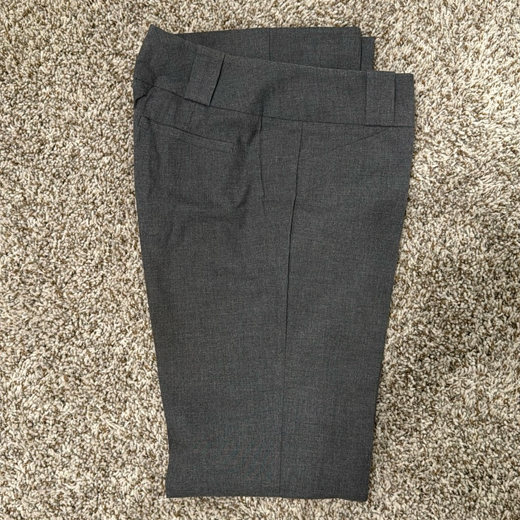 Limited Grey Bootcut Dress Pants.